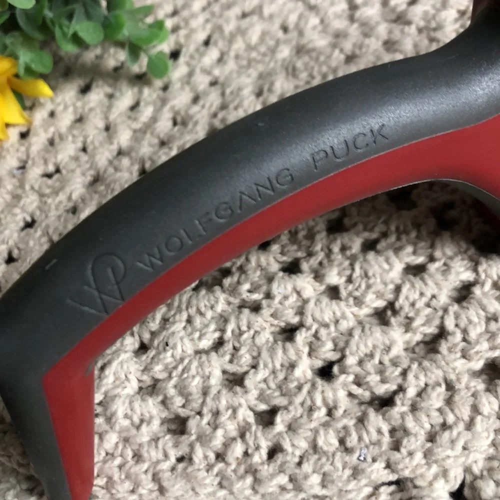 Wolfgang Puck Red Knife Sharpener